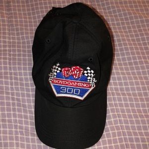 Black Velcro Baseball Cap